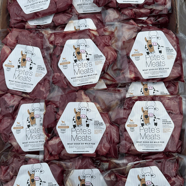 5kg Pete’s Raw Beef & Bone Crunch