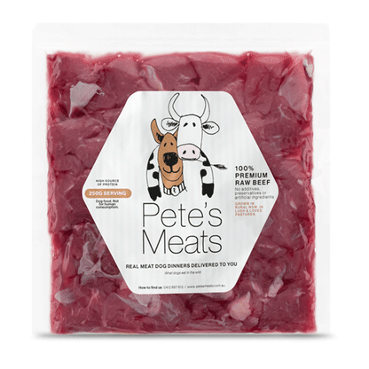 5kg Pete’s Raw Beef & Bone Vitality